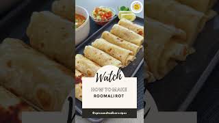 Roomali Roti Recipe  Spice and Tadka Recipes [upl. by Onafets]