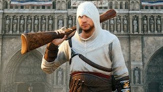 Assassins Creed Unity Stealth with Altairs Outfit [upl. by Ilam]