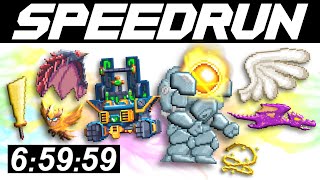 Dirt to All Legendary Items Speedrun in 7 hours [upl. by Jessy]