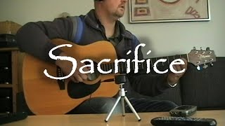 Sacrifice  Elton John  fingerstyle guitar with tabs [upl. by Ajad]