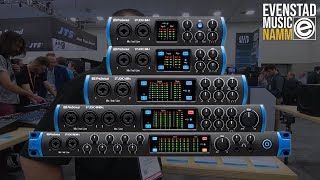 NAMM 2019  Presonus Studio 24c 26c 68c 1810c 1824c [upl. by Ahseal150]