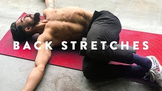 Back Stretches for FLEXIBILITY Thoracic Spine Mobility [upl. by Nrublim691]