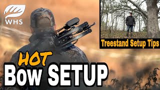 Proven Bow Treestand Setup Tips [upl. by Ahsilad]