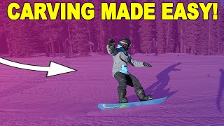 5 Best Snowboard Carving Tips  Beginne to intermediate [upl. by Ezara]