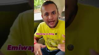 EMIWAY vs KING  SHUBHAM MISHRA REACT ON EMIWAY VS KING BEEF  EMIWAY WON THE BEEF EMIWAY DISS KING [upl. by Aihsenrad840]