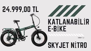 Katlanır Elektrikli Bisiklet  Skyjet Nitro [upl. by Ferretti]