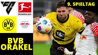 BVB  RB Leipzig  9 Bundesliga Spieltag  BVB Spieltagsorakel🔮💛🖤 [upl. by Attevroc]