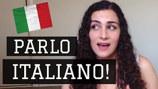 Ragazza canadese parla italiano  Come ho imparato litaliano ENG SUB [upl. by Pren]