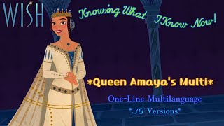 WISH Knowing What I Know Now𝐐𝐮𝐞𝐞𝐧 𝐀𝐦𝐚𝐲𝐚𝐬 𝐌𝐮𝐥𝐭𝐢 OneLine Multilanguage [upl. by Notrem640]