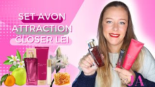 Set Avon Attraction Closer Lei  PRESENTAZIONE PRODOTTO 💫 [upl. by Gardy]