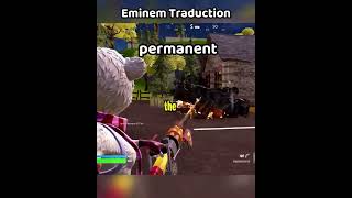 Minigun de EMINEM avec paroles fortnite [upl. by Annauqahs]