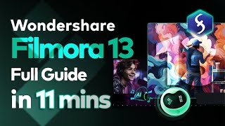 Filmora 13  Tutorial for Beginners in 11 MINUTES   FULL GUIDE [upl. by Ade]