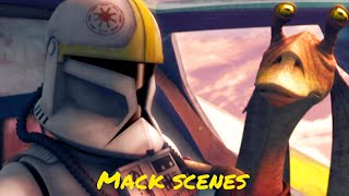 All clone trooper Mack scenes  The Clone Wars [upl. by Waterer]