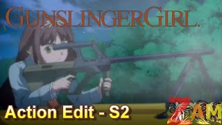 Gunslinger Girl S2 Action edit [upl. by Oluap63]