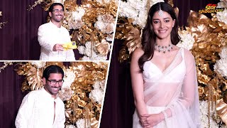 Ananya Pandey Looks Beautiful With Orry Arrives At Manish Malhotra Diwali Bash [upl. by Ruthann]