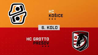 6kolo HC Košice  HC Grotto Prešov HIGHLIGHTS [upl. by Chapell]