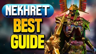 NEHKRET THE GREAT  Build amp Guide for a True GAMECHANGER [upl. by Jenkel269]