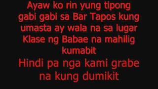 Ayoko Na Sayo ByTarget With Lyrics [upl. by Zora]