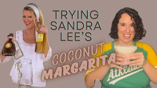 Recreating Sandra Lee’s Coconut Margarita [upl. by Ennasor]