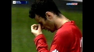 Walia  Polska Eliminacje MŚ 2002 Eurosport [upl. by Nosnarb]