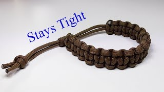 Finally A quotMad Max Stylequot Paracord Bracelet That Stays Tight [upl. by Car904]