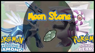 How to get a Moon Stone  BDSP  Prometheus Pine [upl. by Llerref440]