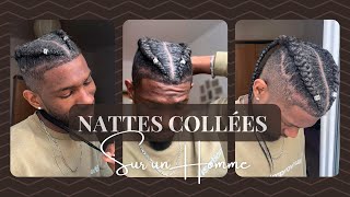 Faire des nattes cheveux homme  tutoriel détaillé [upl. by Crysta]