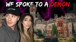 WE SPOKE TO A DEMON  Exploring The Hauntings Of RUTHIN CASTLE [upl. by Charity]