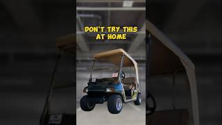 Subscribe for sketchy golf cart repairs 🫣 golf golfcart golfing projectcars electrical wiring [upl. by Aubyn629]