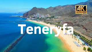 Tenerife drone 4K60fps Masca Los Gigantes Las Terasitas El Agujero Costa Adeje Teide Santa C [upl. by Kathie]