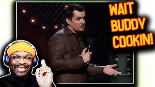 Yooo I Kinda Agree  Jim Jefferies  Gun Control Part 1  REACTION [upl. by Krakow]