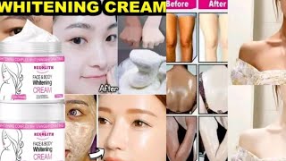 Meesho REGOLITH FACE amp BODY WHITENING CREAM skin Moisturizer Fairness Body And for all skin type [upl. by Mihsah]