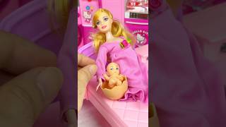 Satisfying With Unboxing Doll Set Toys ASMR Review Toys shorts [upl. by Yarazed]