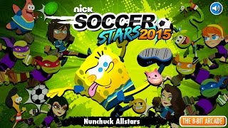 Nick Soccer Stars 2015 Nunchuck Allstars  Raphael Gameplay [upl. by Eiclek]