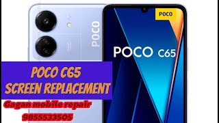 Poco C65 screen replacement poco display changeMobilerepairGaganmobilerepair [upl. by Hearn563]