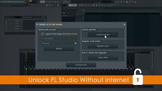 FL STUDIO  How To Unlock FL Studio Without The Internet  Regkey File Method [upl. by Aluor]