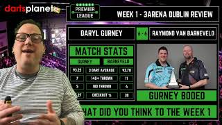 NIGHT 1 REVIEW PREMIER LEAGUE DARTS FROM 3ARENA DUBLIN  UNIBET PREMIER LEAGUE DARTS [upl. by Mide]