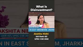 What is Disinvestment  Akshita Nidhi  shorts [upl. by Ssew]