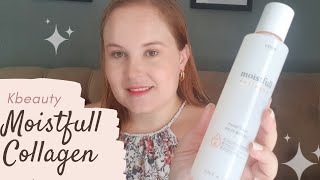 Resenha Kbeauty  ETUDE HOUSE Moistfull Collagen Facial Toner [upl. by Flavian]