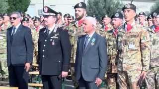 BRIGATA SASSARI CADUTI DI NASSIRIYA COMMEMORATI A CAGLIARI [upl. by Kam433]