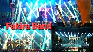 শান্তিপুর উৎসব 2023  Fakira Band  Bengali Vlog fakiramusic Fakira Songs live Performance [upl. by Yorled]