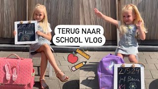 TERUG NAAR SCHOOL  EERSTE SCHOOLDAG  JORDY amp JOELYN [upl. by Astraea]