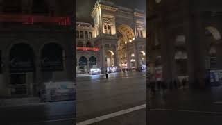 ساحة دومو ميلانو إيطاليا Duomo Square in Milan Italy lyrics abba music song travel [upl. by Dahij]