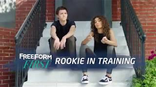 tom holland and zendaya  rookie in training for freeform first HD version [upl. by Hausner957]