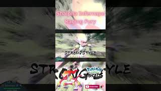 Shiny Alpha Infernape Signature Move Raging Fury in Pokemon Legends Arceus [upl. by Enisaj129]