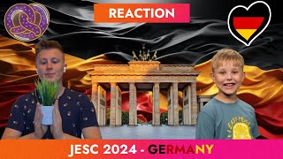 JESC 2024 🇩🇪 Bjarne  quotSave The Best For Usquot  GERMANY 🖤❤️💛  🇺🇦 REACTION 🇵🇱 [upl. by Prosser283]