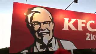 Ronald McDonald VS KFC Sign LIVE [upl. by Inahteb]