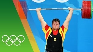 Matthias Steiner wins an emotional gold at Beijing 2008  Epic Olympic Moments [upl. by Nyrem723]