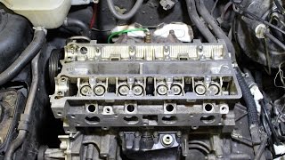 Zylinderkopfdichtung und der Zusammenbau  Ford Fiesta 125 16v bj98PART 10 [upl. by Peednus]