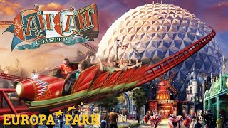 Eurosat – CanCan Coaster  EuropaPark [upl. by Ainezey]